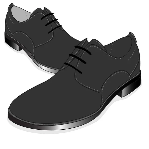 Men shoes illustration isolated — Stock Photo, Image