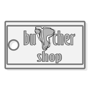 Steak House veya et deposu etiketleri