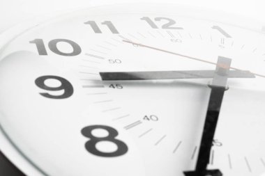 Kırık ve Kirli Eski Saat Yüzlü