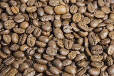 Kavrulmuş kahve çekirdeği.