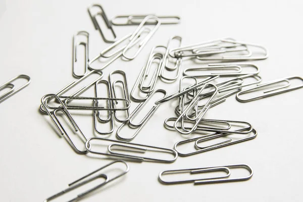 Een paar paperclips. — Stockfoto