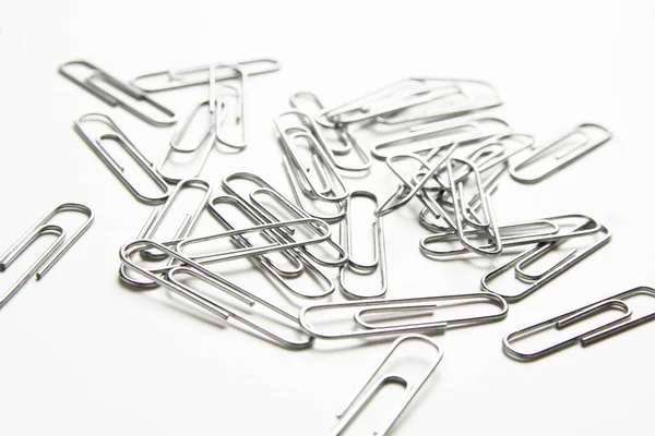 Een paar paperclips. — Stockfoto