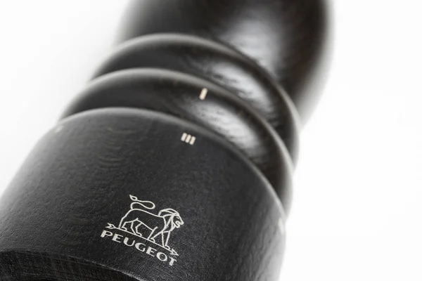 Logotipo de molinillo de pimienta Peugeot — Foto de Stock