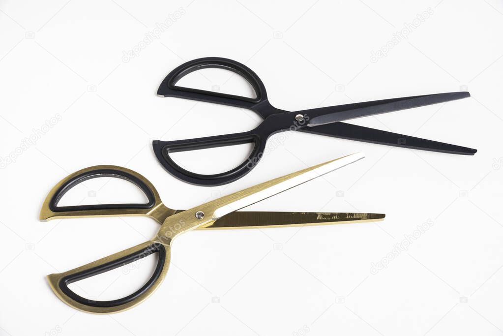 Black & Gold Retro Style Scissors