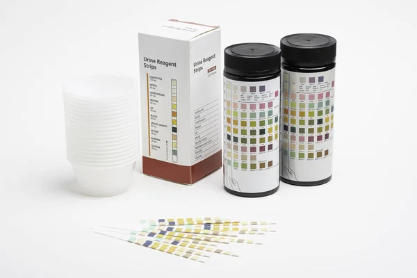 Tam bir idrar reaktörü test kiti