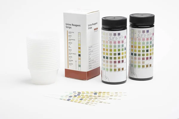 Tam bir idrar reaktörü test kiti