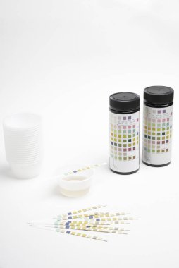 A Basic Set Of Urine Reagent Test Kit clipart