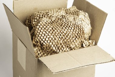 Kahverengi Karton Paketleme Kutusu