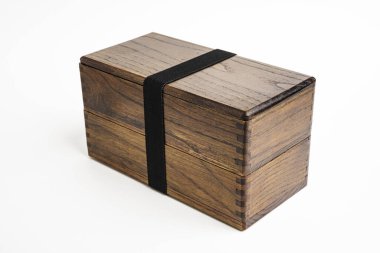 Geleneksel Japon Wood Bento Kutusu