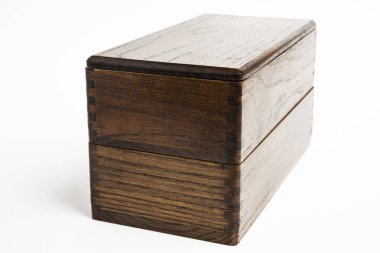 Geleneksel Japon Wood Bento Kutusu