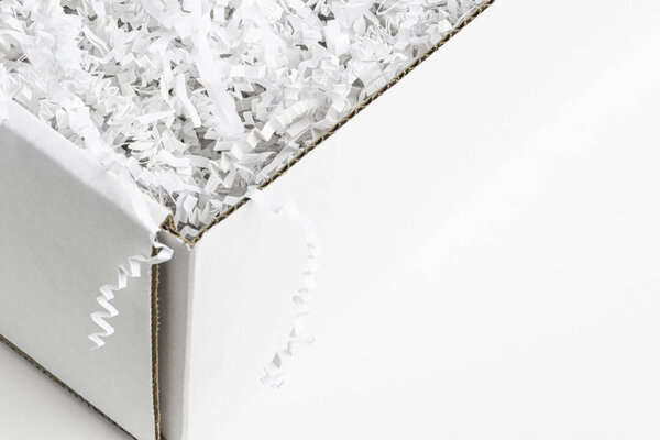 Generic Open White Packaging Box