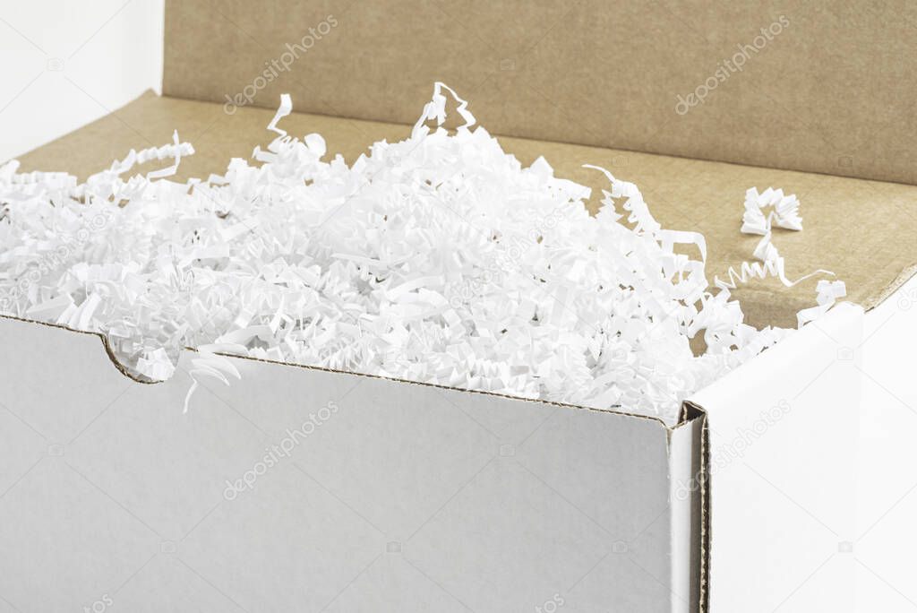 Generic Open White Packaging Box