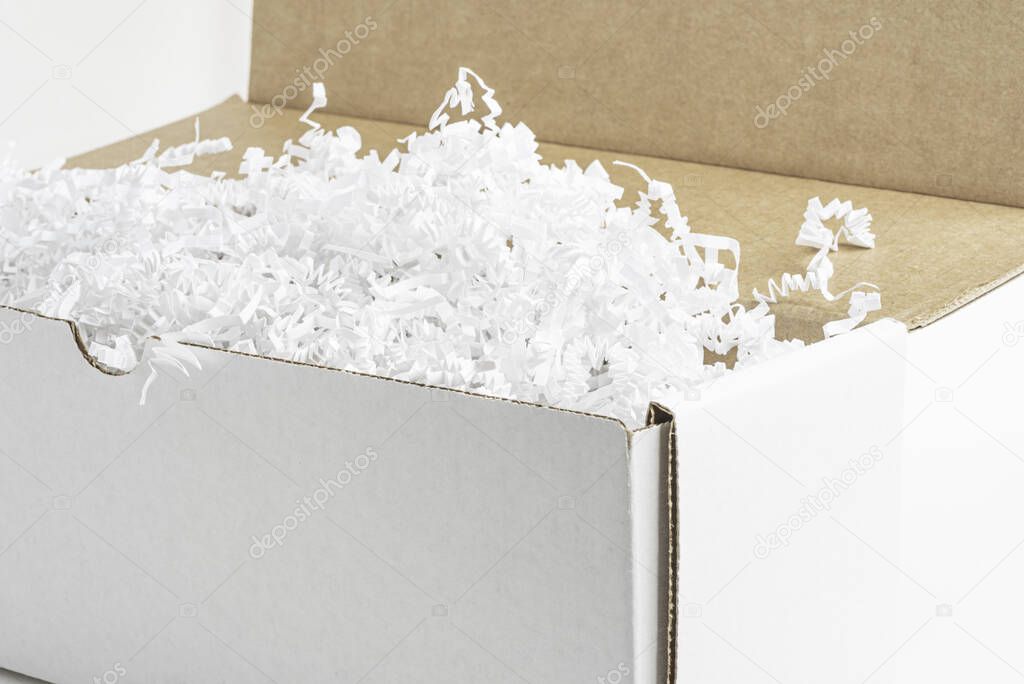 Generic Open White Packaging Box