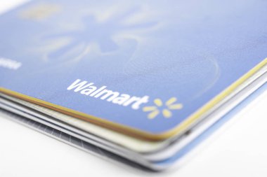 Walmart Store Credit Card clipart