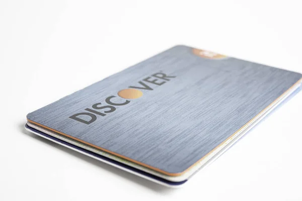 Discover Credit Card — Stok fotoğraf