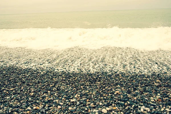 Fondo Fondo Pantalla Sobre Tema Del Mar Olas Orilla Playa —  Fotos de Stock