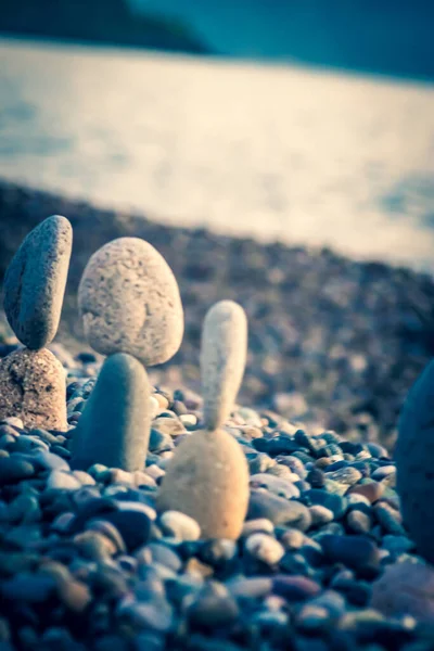 Sommaren Kommer Snart Pandemi Övergiven Stadsstrand Vid Svarta Havet Skulpturer — Stockfoto