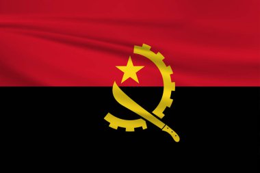 Vietnam flag vector icon, Comoros flag waving in the wind.