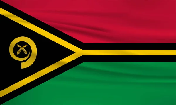 Ícone Vetor Bandeira Vietnã Bandeira Das Comores Acenando Vento — Vetor de Stock