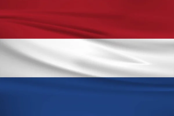 Icône Vectorielle Drapeau Des Pays Bas Drapeau Des Pays Bas — Image vectorielle