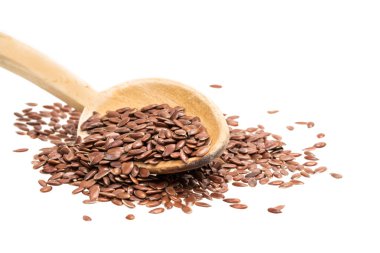 Tahta kaşıkla linseeds