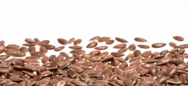 Keten tohumu alt sayfa kenarlığı