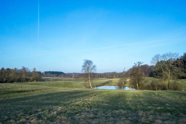 Landscape with pastures — Stock Photo, Image