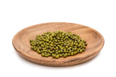 mAŞ fasulyesi ile ahşap plaka