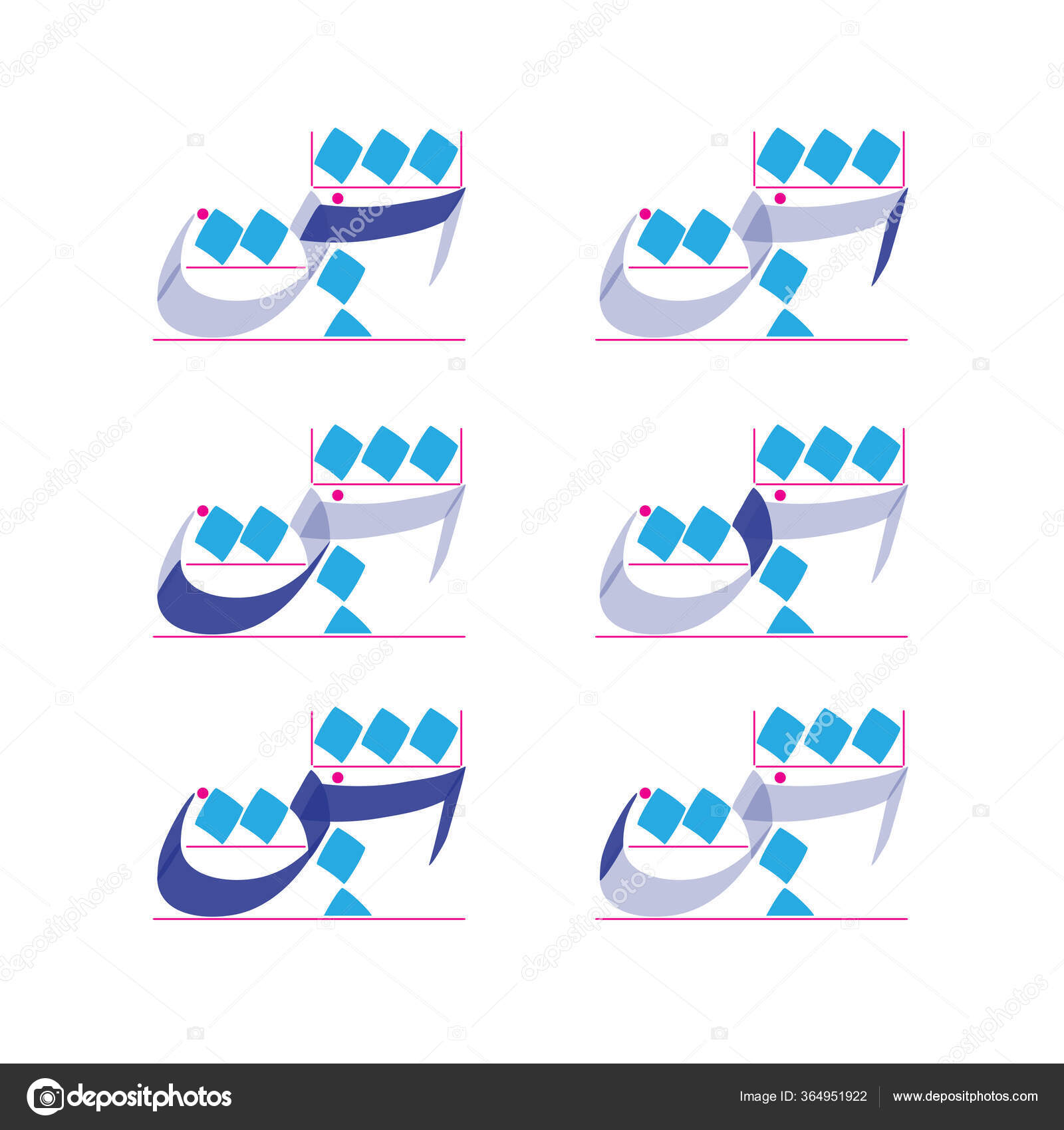 Arabic Calligraphy Letter Seen Holy Quran Language Writing Arabic Font