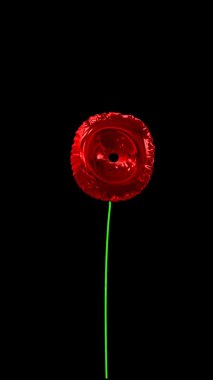 3d yüzen balon tipografi metni dinamik dizgi ve alfa O ile