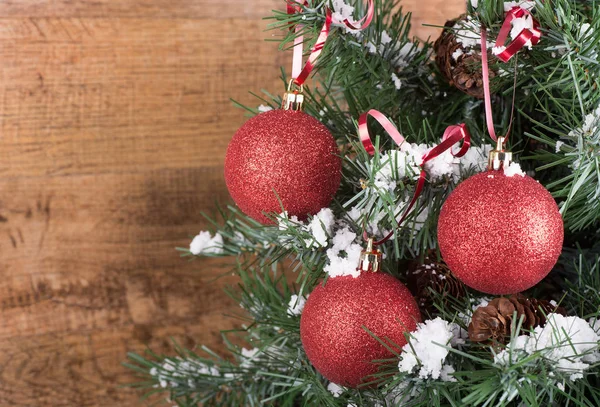 Röd christmas ornament — Stockfoto