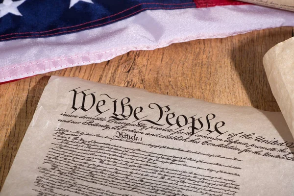 Конституция США Лицензионные Стоковые Фото