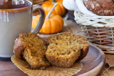 Dilimlenmiş kabak Muffin