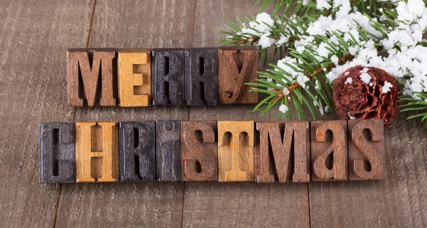 Merry christmas tekst — Stockfoto