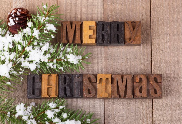 Boldog karácsonyt szöveg — Stock Fotó
