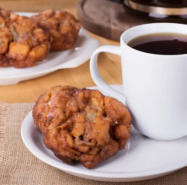 Fritter przeszklone Apple — Zdjęcie stockowe