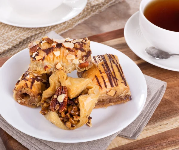 Baklava Pastry Snack — Stock Photo, Image