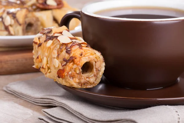 Baklava pasta Snack — Stok fotoğraf