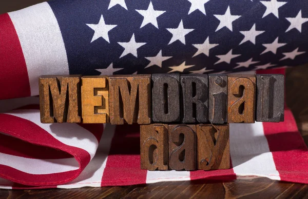 Memorial Day Banner — Stock Photo, Image