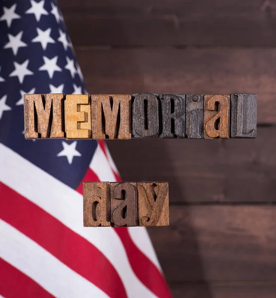Memorial Day Banner — Stock Photo, Image
