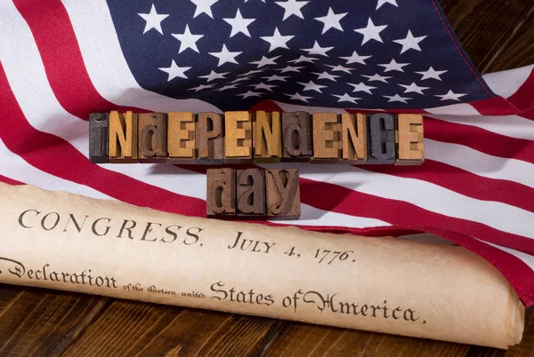 Independence Day Banner — Stock Photo, Image