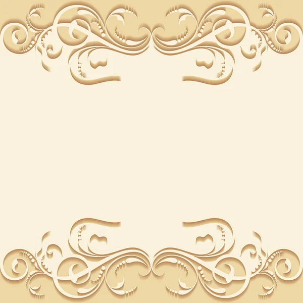 Conception de carte d'invitation de mariage — Image vectorielle