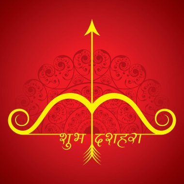 Dussehra festival tebrik veya poster tasarımı