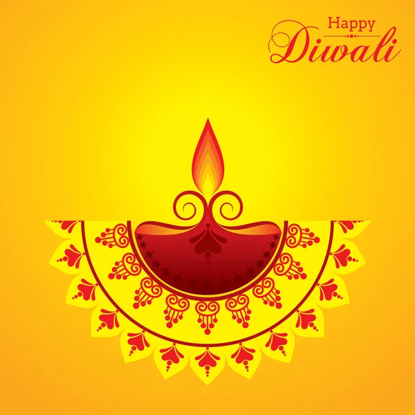 Diwali utsav selamlaması ya da poster kartı