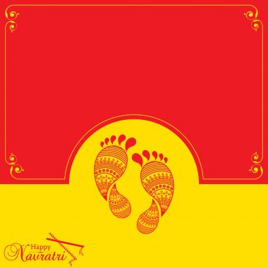  Navratri utsav tebrik kartı