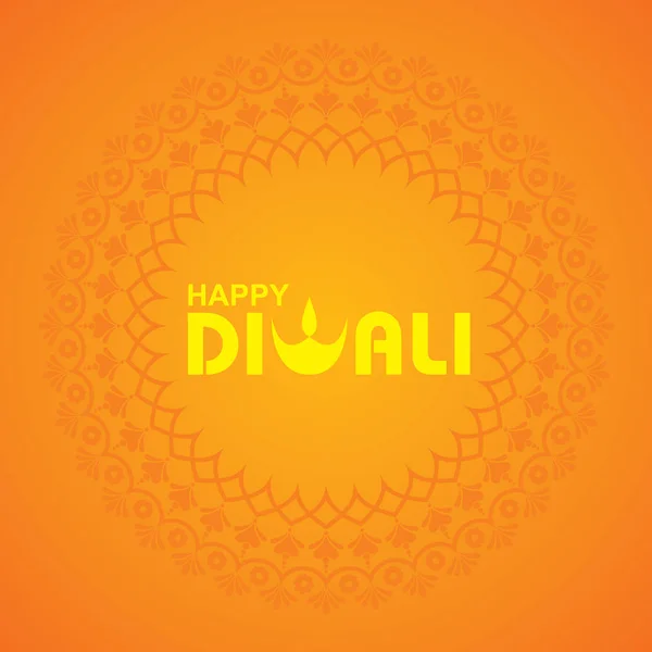 Illustration of Diwali utsav greeting or poster card — Stock Vector