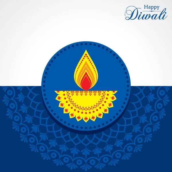 Diwali utsav selamlama veya poster kartı