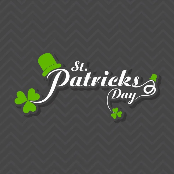 Hilsen til feiringen av St. Patricks 'dag – stockvektor