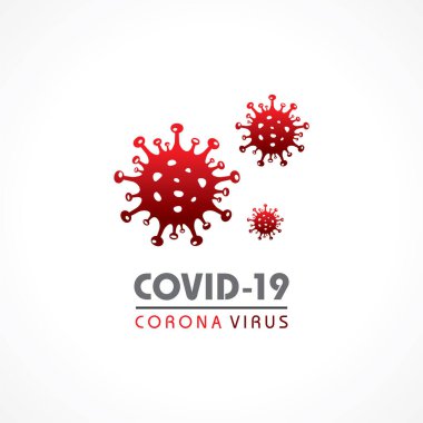 Corona Virüsü 2019-20. Wuhan virüs hastalığı, virüs enfeksiyonları önleme yöntemleri, logo, nasıl önleneceğinin sembolü.