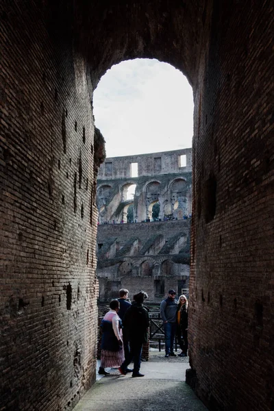 Roma Italien November 2018 Besök Mest Kända Monumenten Rom Ett — Stockfoto